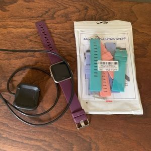 Woman’s Fitbit